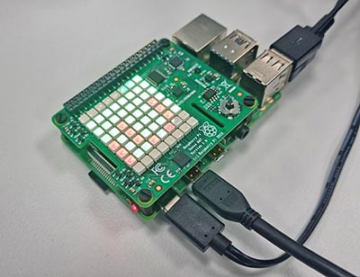 ekurssit ohjelmointi leipälauta diodi valodiodi scratch sense hat peli elektroniikkalevy breadboard kurssit opetusmateriaali